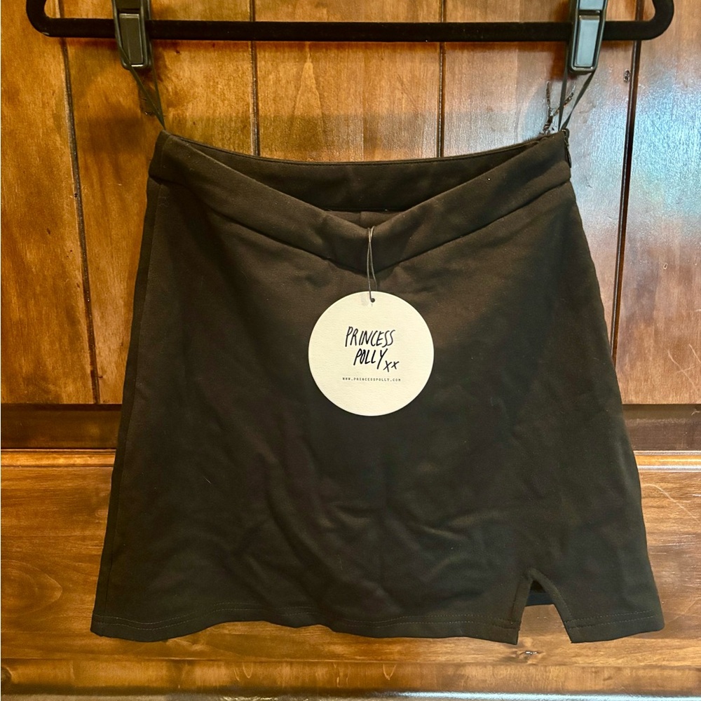 🖤 NWT Princess Polly Black Mini Skirt